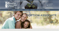 Desktop Screenshot of adoptionsiowa.com
